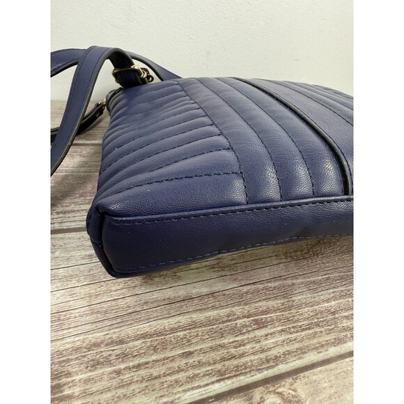NWOT Litt Crossbody By PurseN Bag with Interior LED Light Navy Blue handbag - Picture 14 of 16